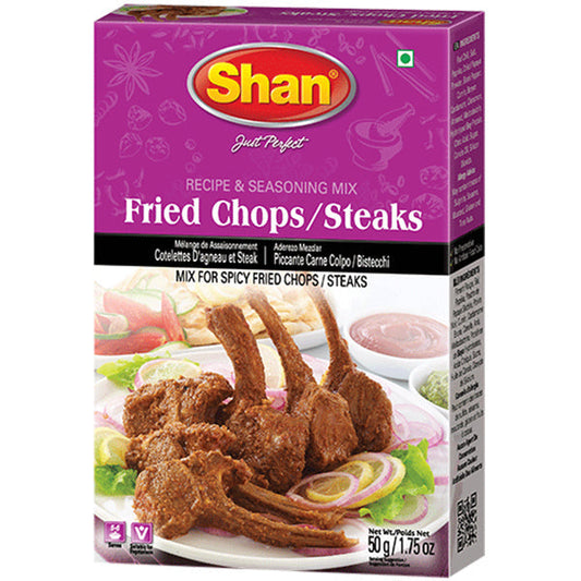 SHAN FRIED CHOPES/STEAKS 50GM