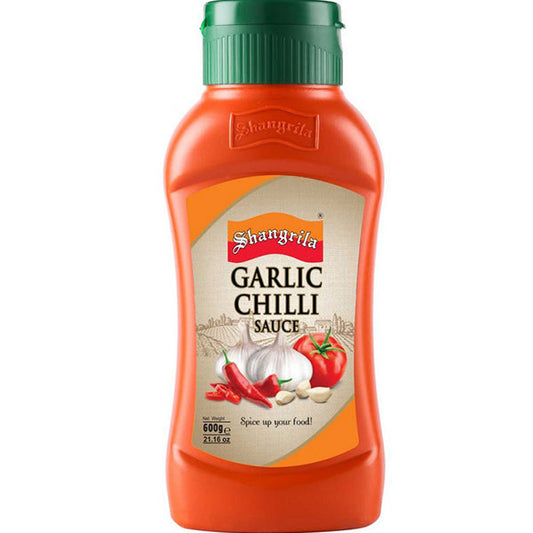 SHANGRILA GARLIC CHILLI SAUCE SQUEEZE BOTTLE 600GM