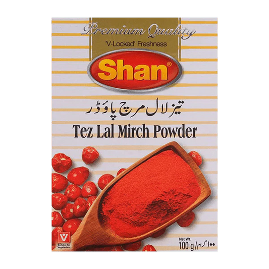 SHAN TEZ LAL MIRCH POIWDER 90G