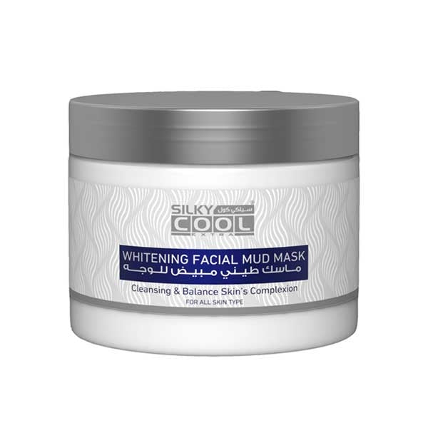 SILKY COOL WHITENING FACIAL MUD MASK