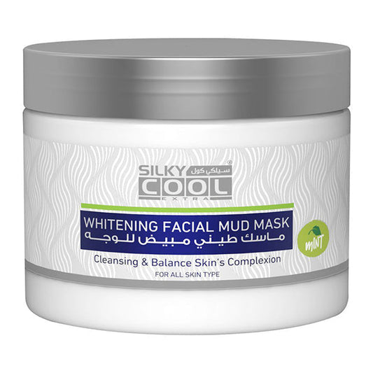 SILKY COOL WHITENING FACIAL MUD MASK MINT 350ML