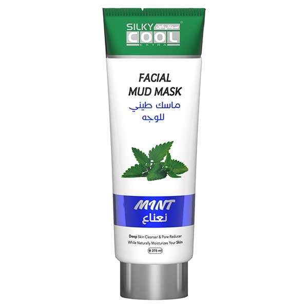 SILKY COOL FAICAL MUD MASK SCRUB MINT 275ML