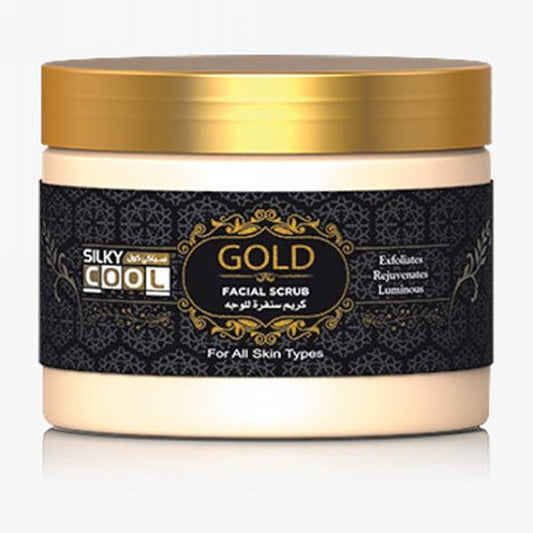 SILKY COOL GOLD FACIAL SCRUB  350ML