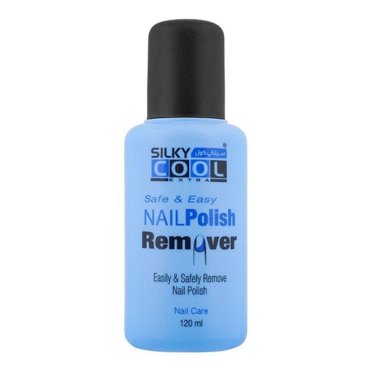 SILKY COOL SAFE & EASY NAIL POLISH REMOVER 120ML