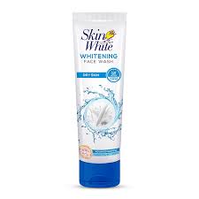 Skin White Whitening Face Wash (100ml) – Hydrating Brightening Cleanser for Dry Skin