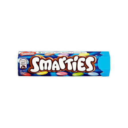 Smarties Chocolate Candies 38g | Colorful Milk Chocolate Candy