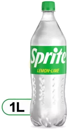 SPRITE LEMON LIME SODA 1 LITER