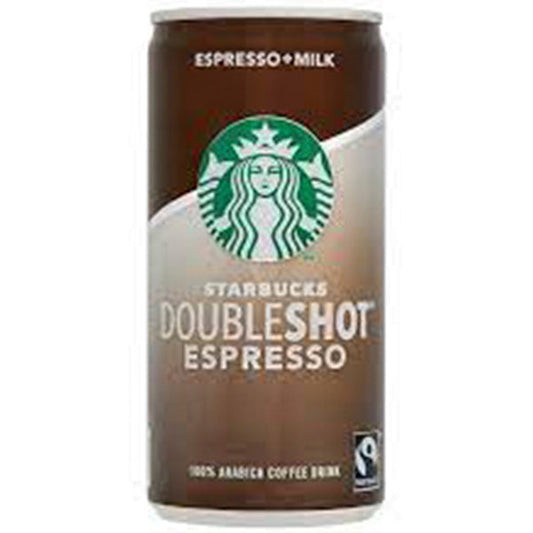 STARBUCKS DOUBLESHOT ESPRESSO COFFEE DRINK 200ML