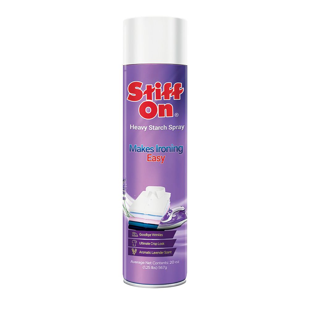 STIFF ON SPRAY STARCH IRON SPRAY 567G