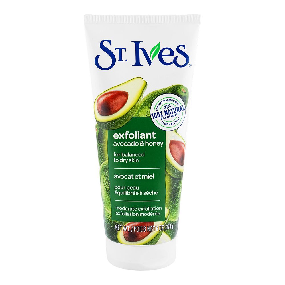 ST IVES FACE WASH SOFT SCRUB AVOCADO HONEY 170G