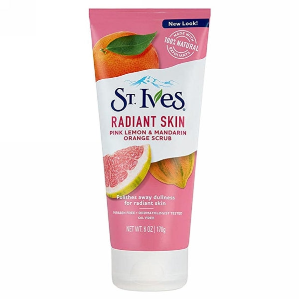 ST IVES PINK LEMON & MANDARIN SCRUB 170GM