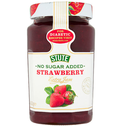STUTE DIABETIC JAM STRAWBERRY 430GM