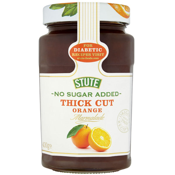 STUTE NO SUGAR ADDED THICK CUT ORANGE JAM 430GM