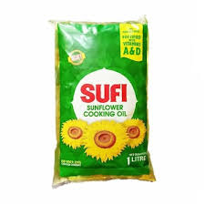 SUFI SUNFLOWER OIL 1LTR POUCH