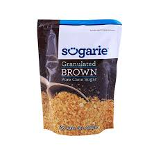 SUGARIE GRANULATED BROWN PURE CAN SUGAR 1KG
