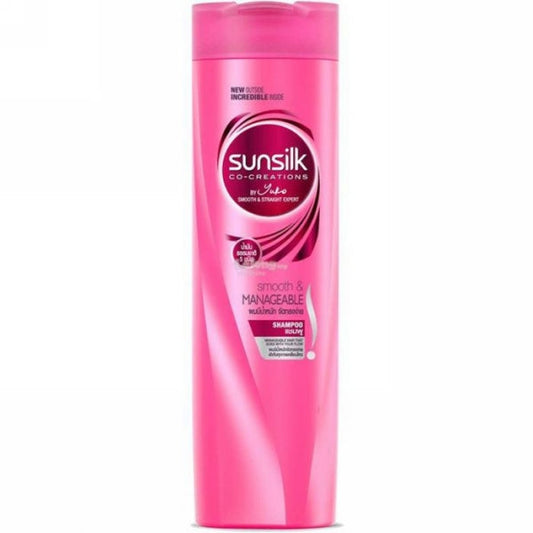 SUNSILK SMOOTH & MANAGEABLE PINK CONDITIONER 320ML