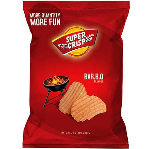 SUPER CRISP BBQ FLAVOUR CHIPS 44GM
