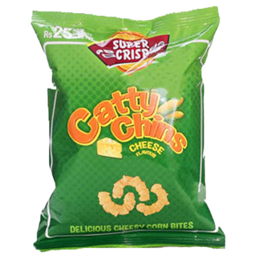 SUPER CRISP CATTY CHINS CHESSE FLAVOUR 27G
