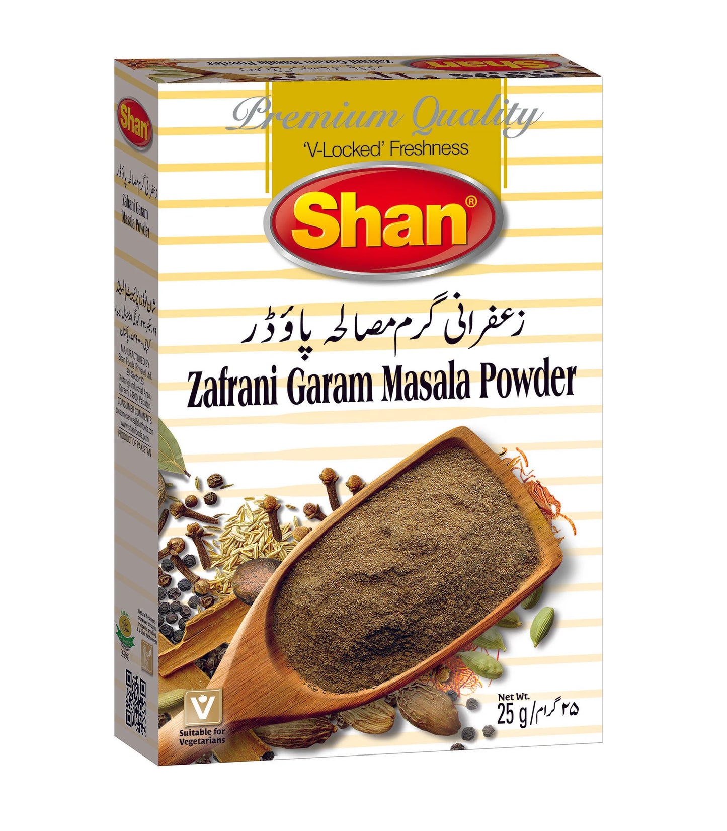 SHAN ZAFRANI GARAM MASALA POWDER 25GM