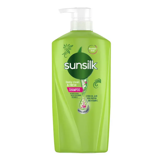 SUNSILK LIVELY CLEAN & FRESH SHAMPOO 625ML