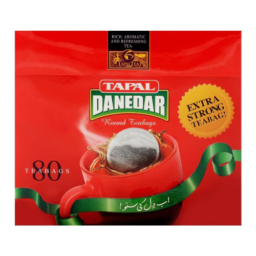 TAPAL DANEDAR ROUND TEABAGS 80PCS