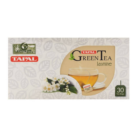 TAPAL GREEN TEA BAGS JASMINE 30PCS