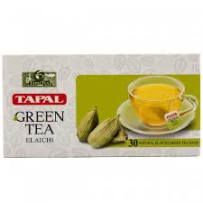 TAPAL GREEN TEA ELAICHI 30 BAGS