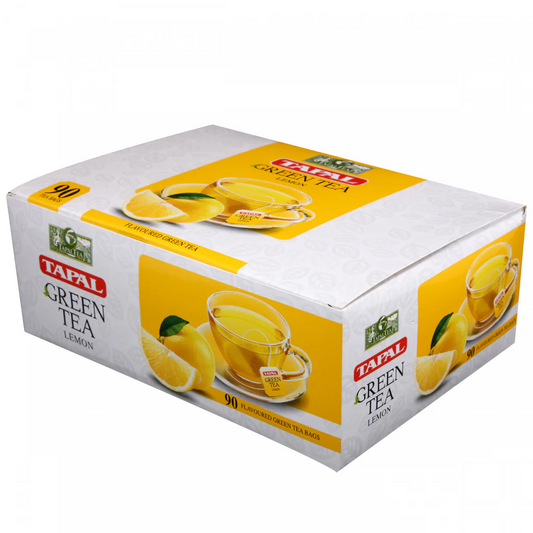 TAPAL GREEN TEA TEABAGS LEMON 90PCS