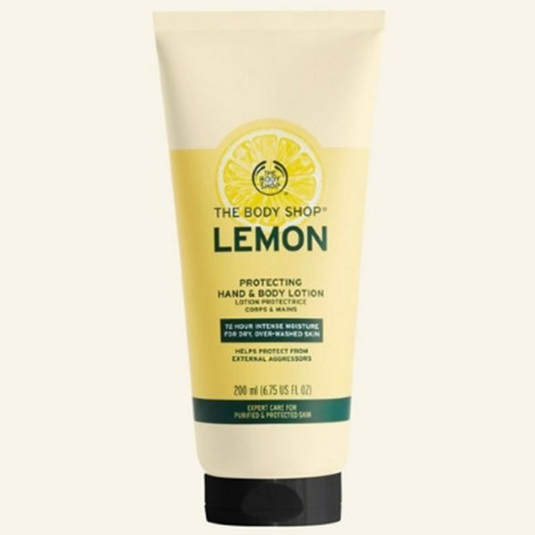 THE BODY SHOP LEMON PROTECTING HAND & BODY LOTION 200ML