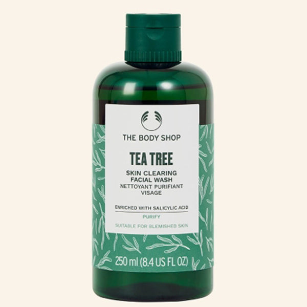 THE BODY SHOP TEA TREE SKIN CLEARING FACIAL WASH 250ML