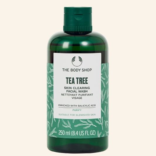 THE BODY SHOP TEA TREE SKIN CLEARING FACIAL WASH 250ML