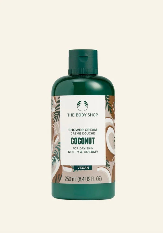 The Body Shop Coconut Shower Cream 250ml Hydrating Body Wash