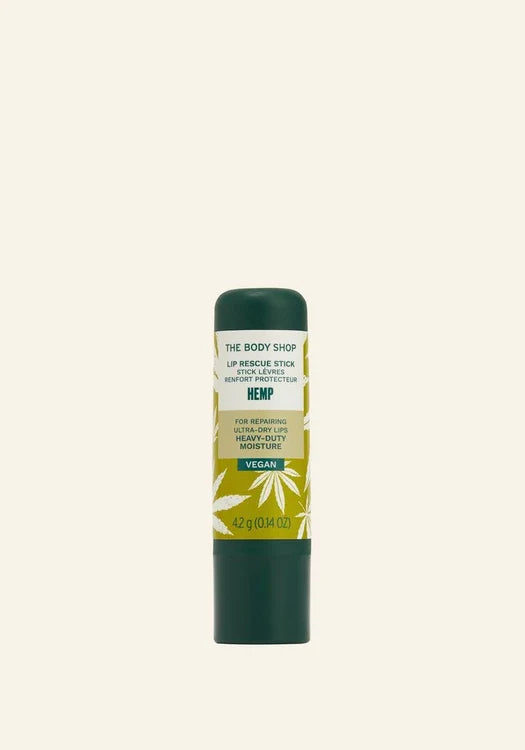 The Body Shop Hemp Lip Rescue Stick 4.2g Intensive Dry Lip Care Balm