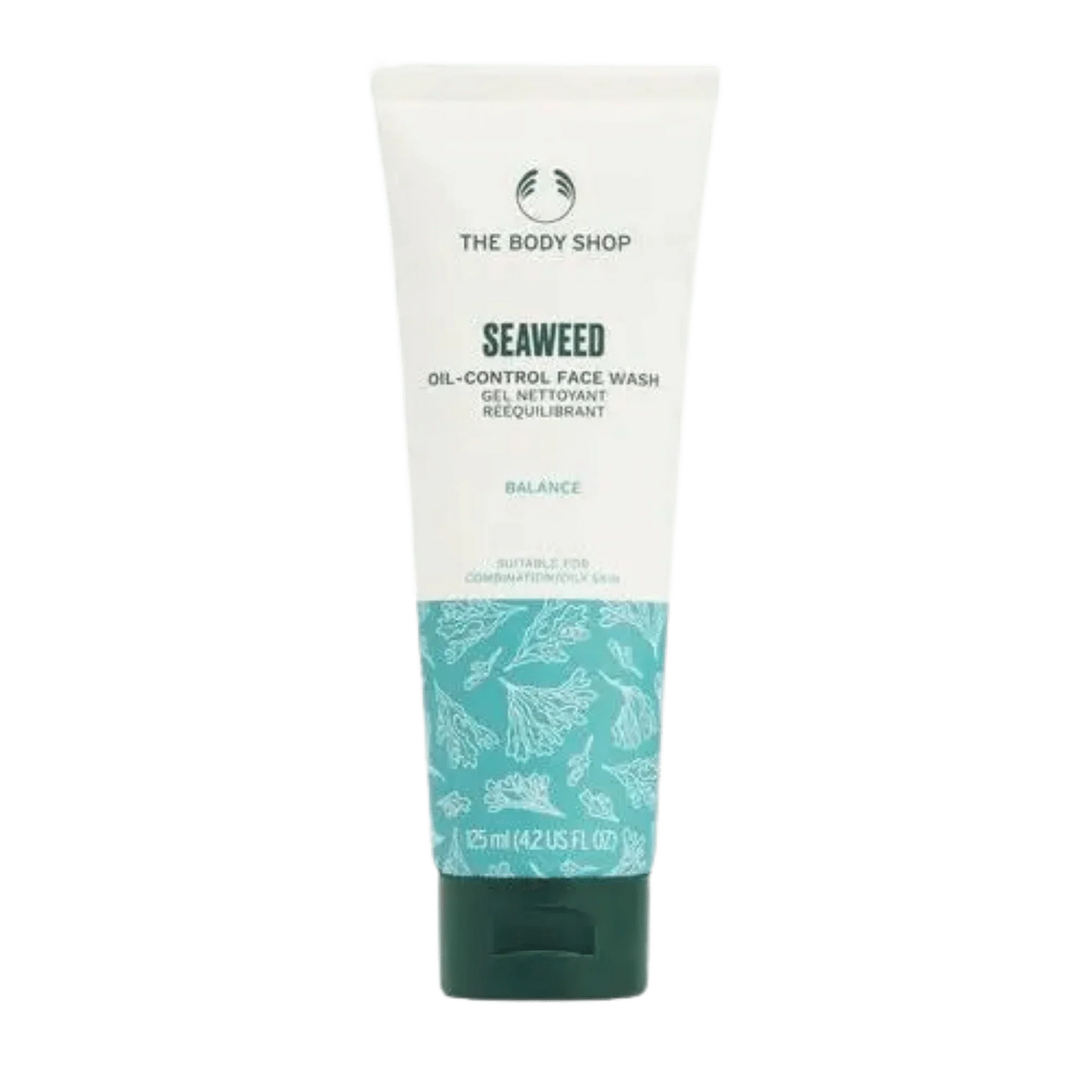 The Body Shop Seaweed Oil Control Exfoliator 125ml for Oily & Combination Skin