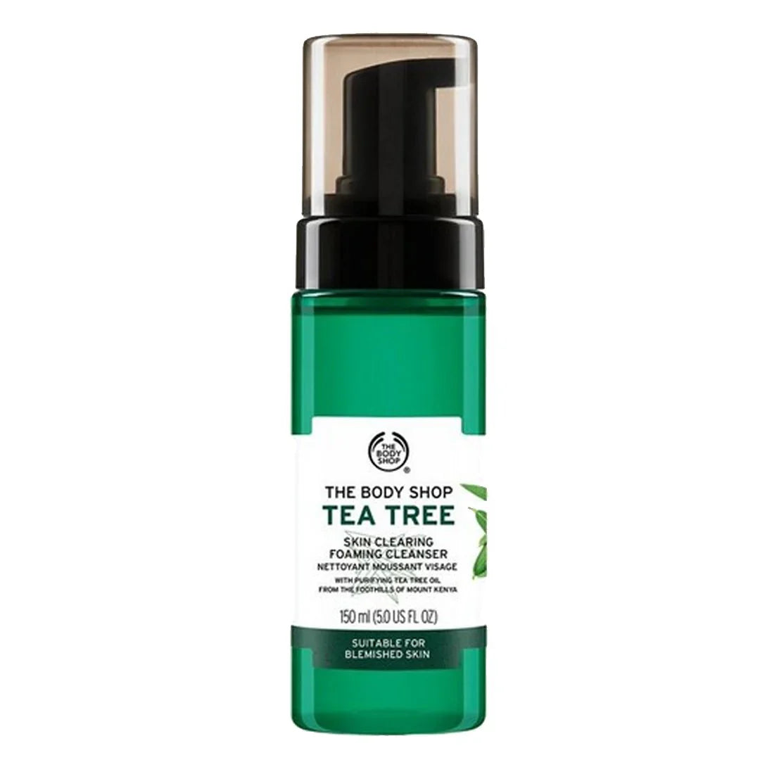 The Body Shop Tea Tree Skin Clearing Foaming Cleanser 150ml Purifying Face Wash