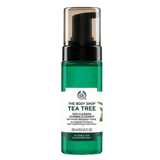 The Body Shop Tea Tree Skin Clearing Foaming Cleanser 150ml Purifying Face Wash