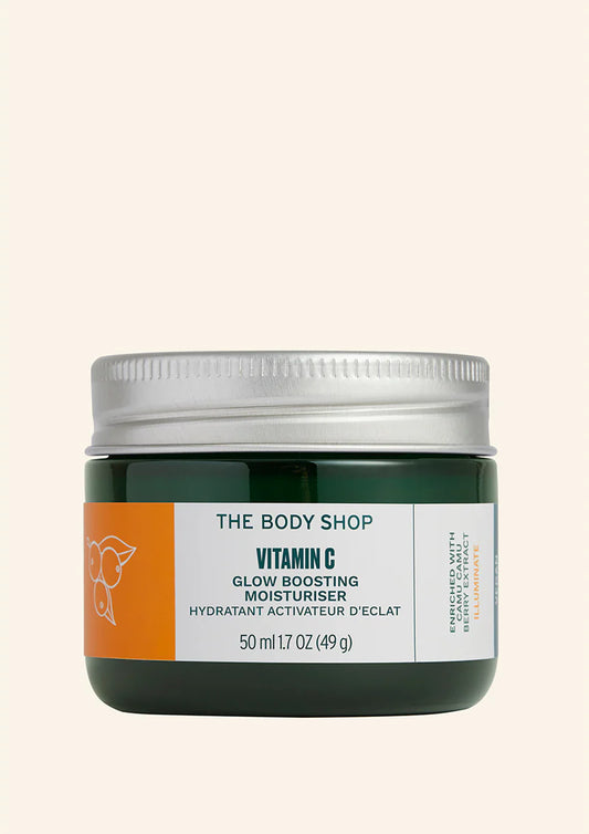 The Body Shop Vitamin C Glow Boosting Moisture Cream 50ml Brightening Face Moisturizer