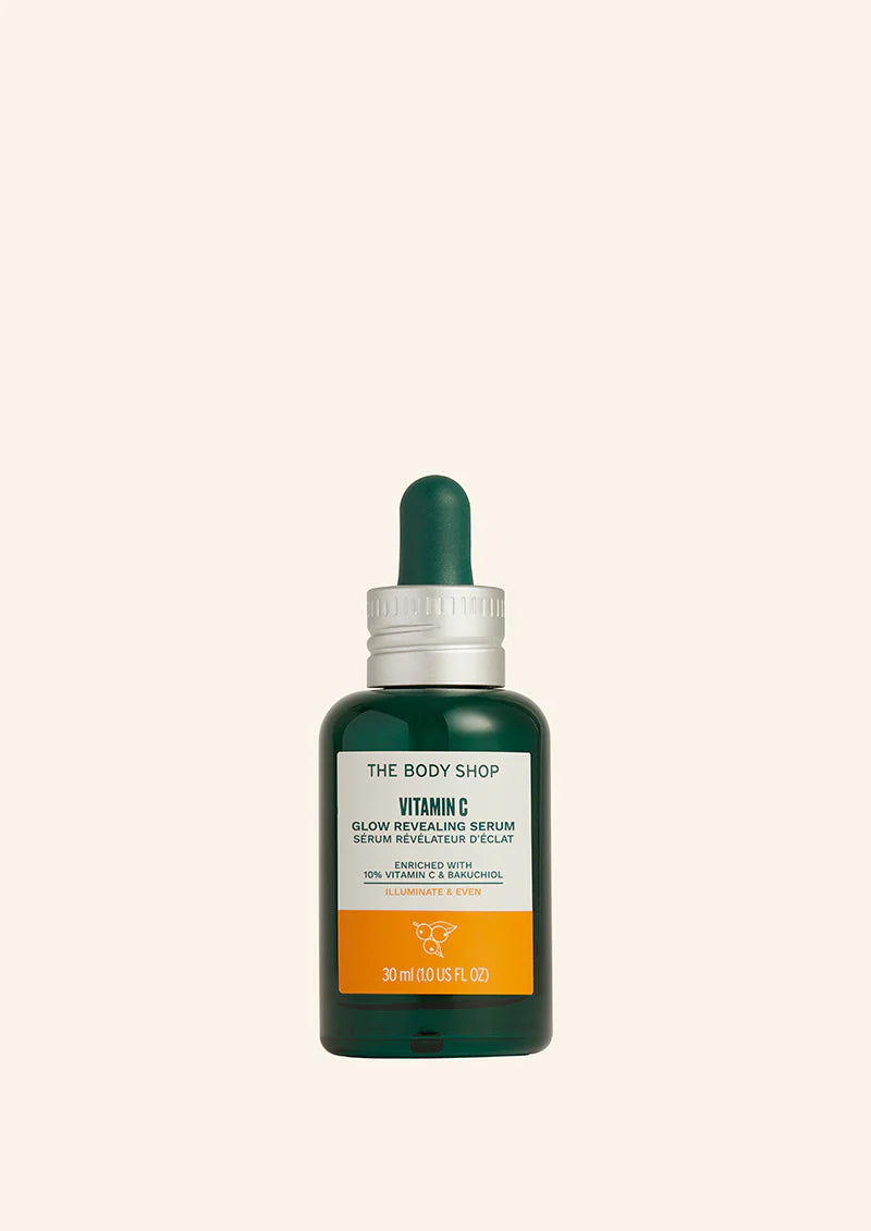 The Body Shop Vitamin C Glow Revealing Serum 30ml Brightening Face Serum