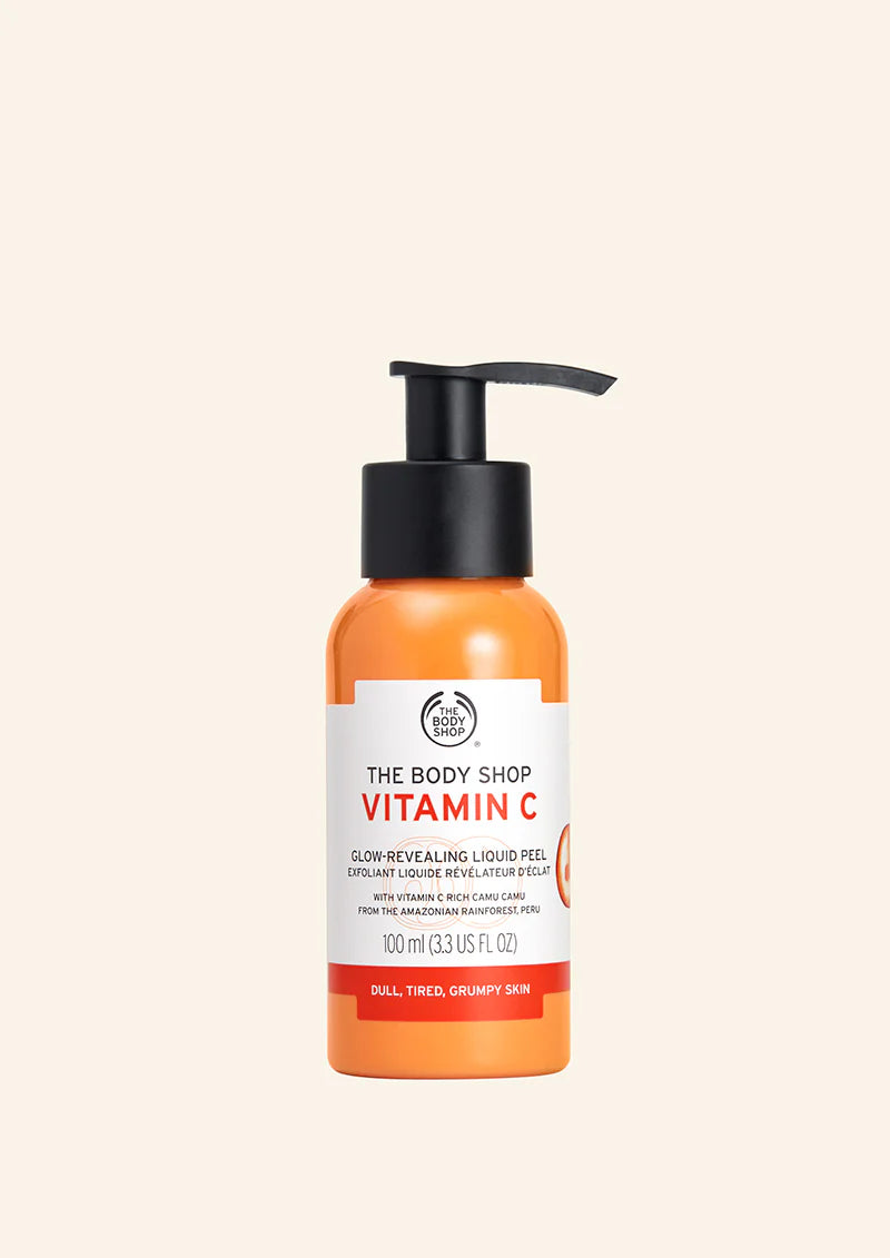 The Body Shop Vitamin C Liquid Peel 100ml Brightening Face Exfoliator