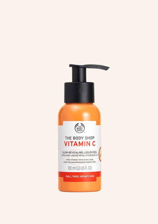 The Body Shop Vitamin C Liquid Peel 100ml Brightening Face Exfoliator