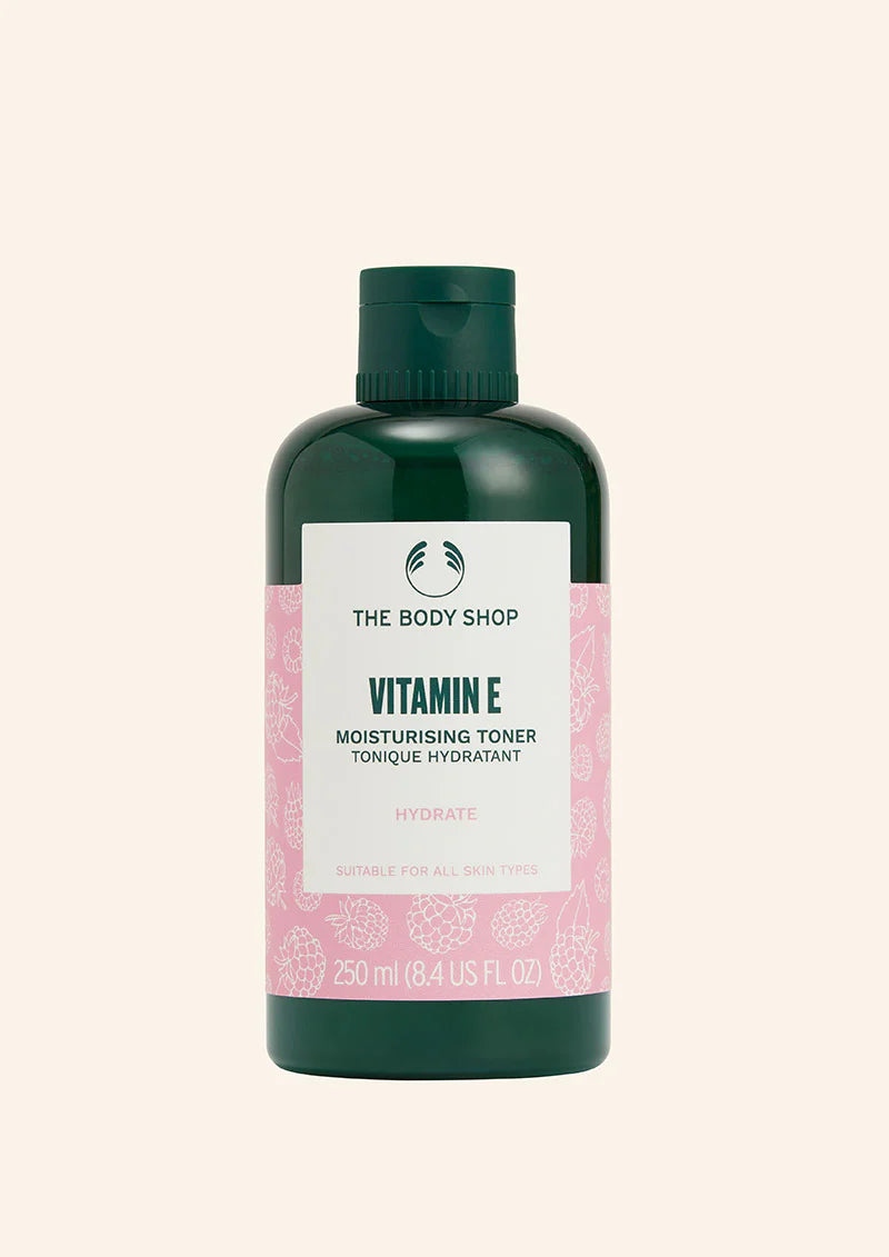 The Body Shop Vitamin E Moisturising Toner 250ml Hydrating Facial Toner