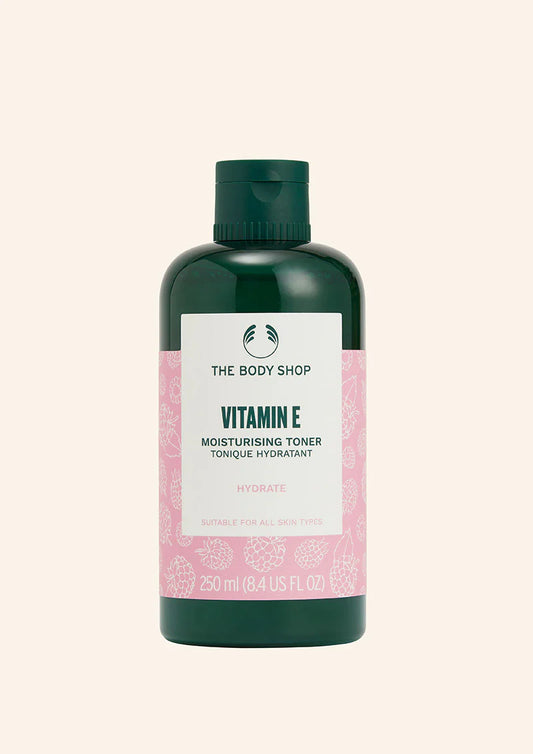 The Body Shop Vitamin E Moisturising Toner 250ml Hydrating Facial Toner