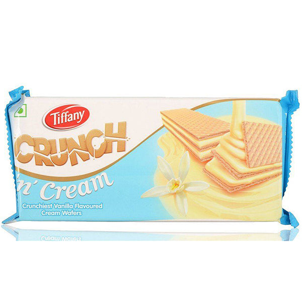 TIFFANY CRUNCH N CREAM CRUNCHIEST VANILLA 75G