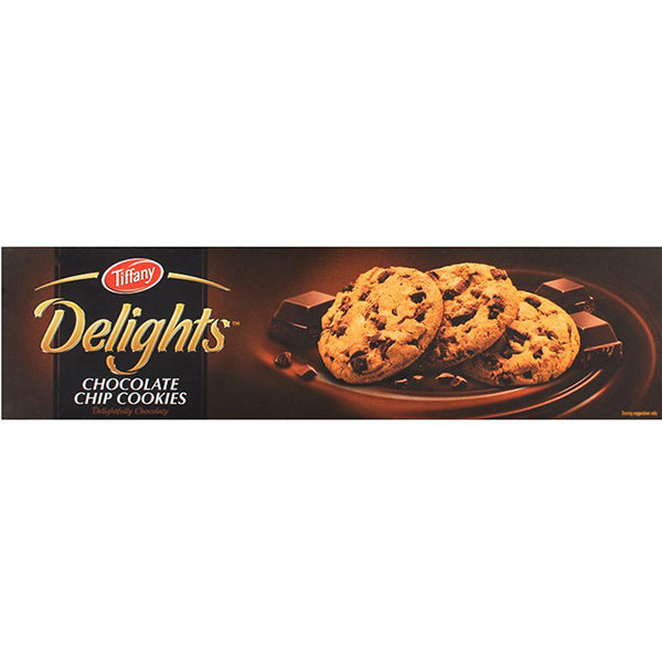 TIFFANY DELIGHTS CHOCOLATE CHIPS COOKIES 100GM