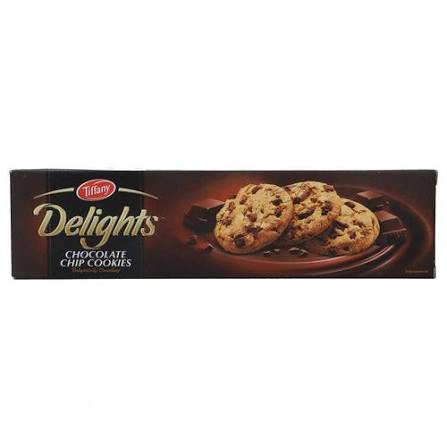Tiffany Delight Chocolate Chip Cookies 90g | Crunchy Chocolate Chip Biscuits