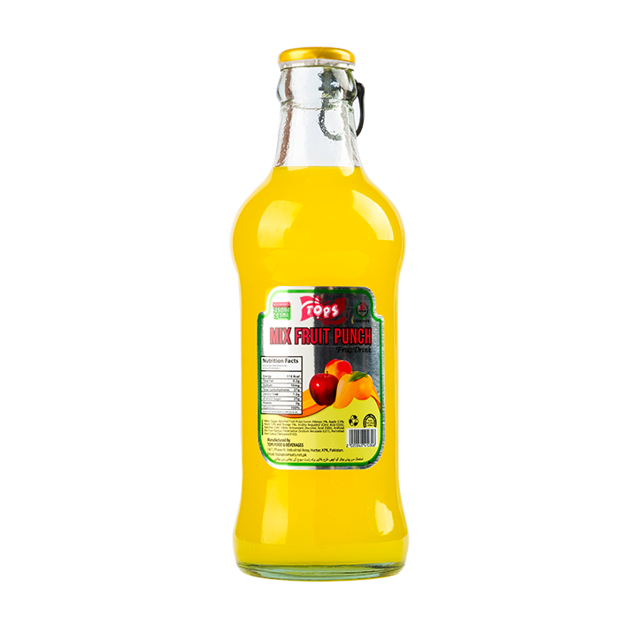 TOPS MIX FRUIT PUNCH FALVOURED DRINK 250ML
