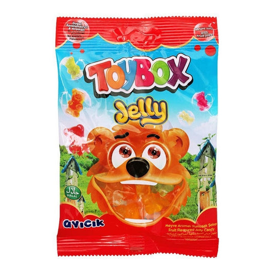 TOY BOX JELLY CANDY BEAR 80GM