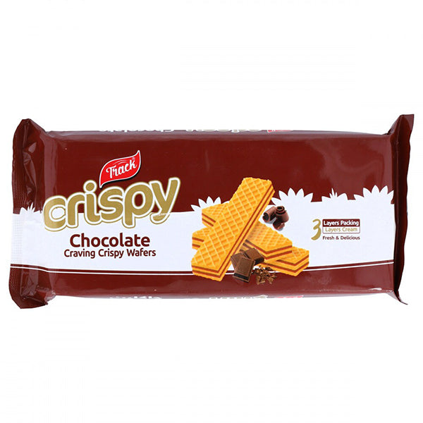 TRACK CRIPSY CHOCOLATE CARVING WAFERS 150GM