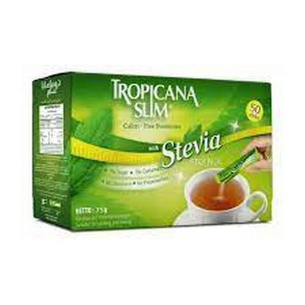 TROPICANA SLIM STEVIA DIET STICKS 75G