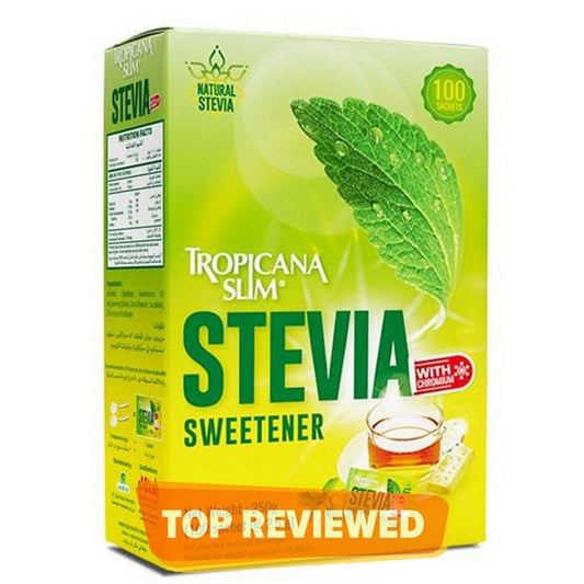 TROPICANA SLIM STEVIA SWEETENER 125G